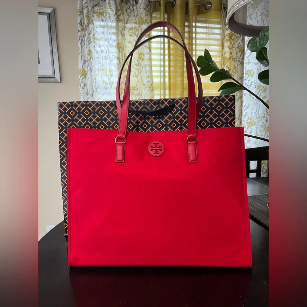 ❌SOLD❌ NWT Tory Burch Ella Tote Bag - Picture 1 of 9